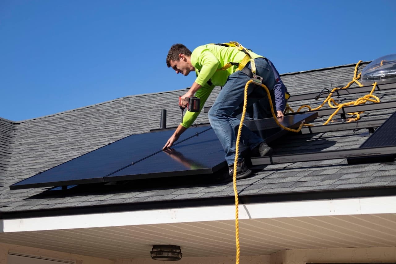 Solar Panel Cleaning on Long Island by Shineback Window Washing
